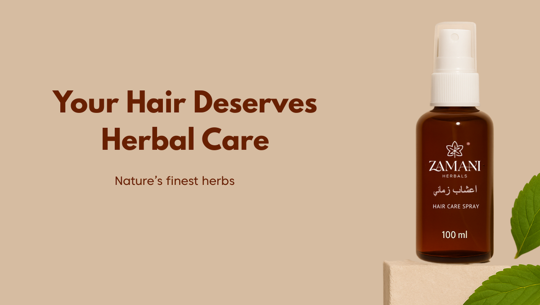 Zamani Herbal Hair Spray for Hair Fall Control and Dandruff